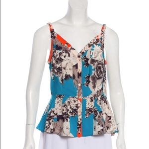 Yoana Baraschi floral top, XS